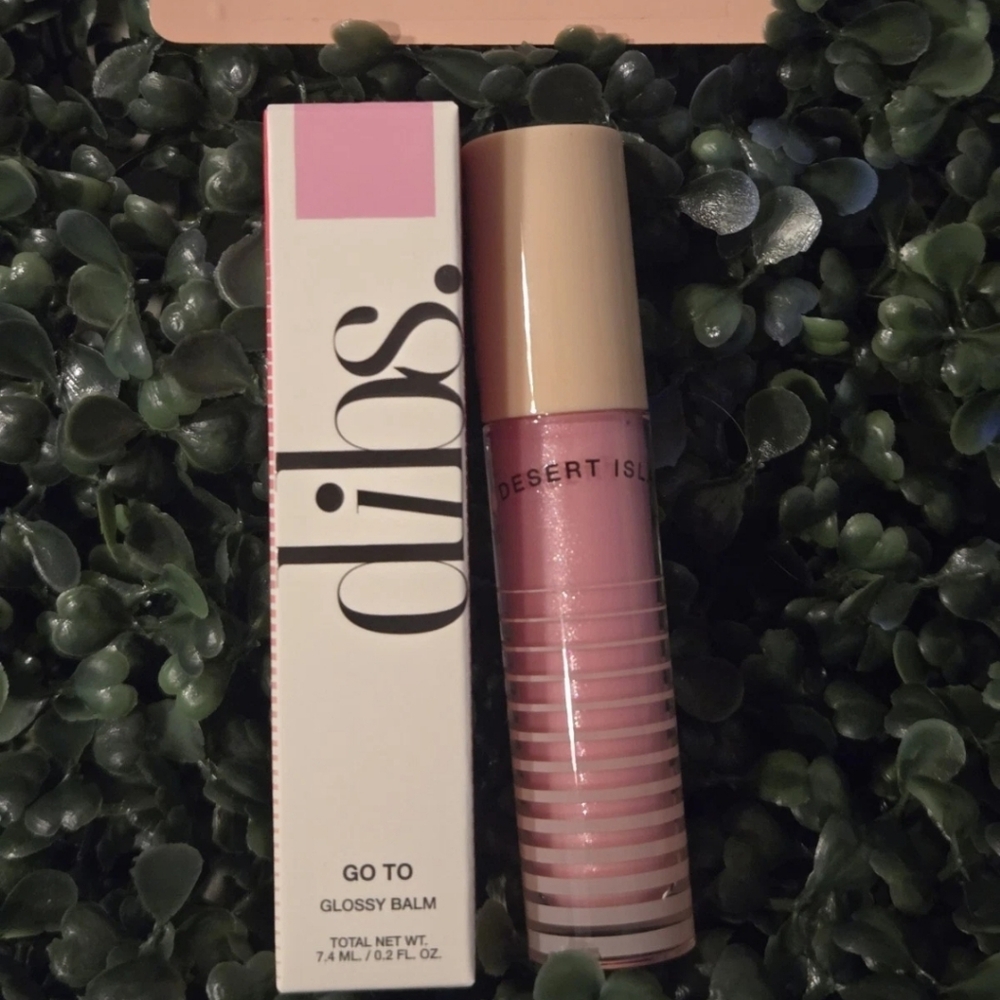 DIBS Beauty Go To Glossy Balm Italian Soda Shimmer Lip Gloss NIB